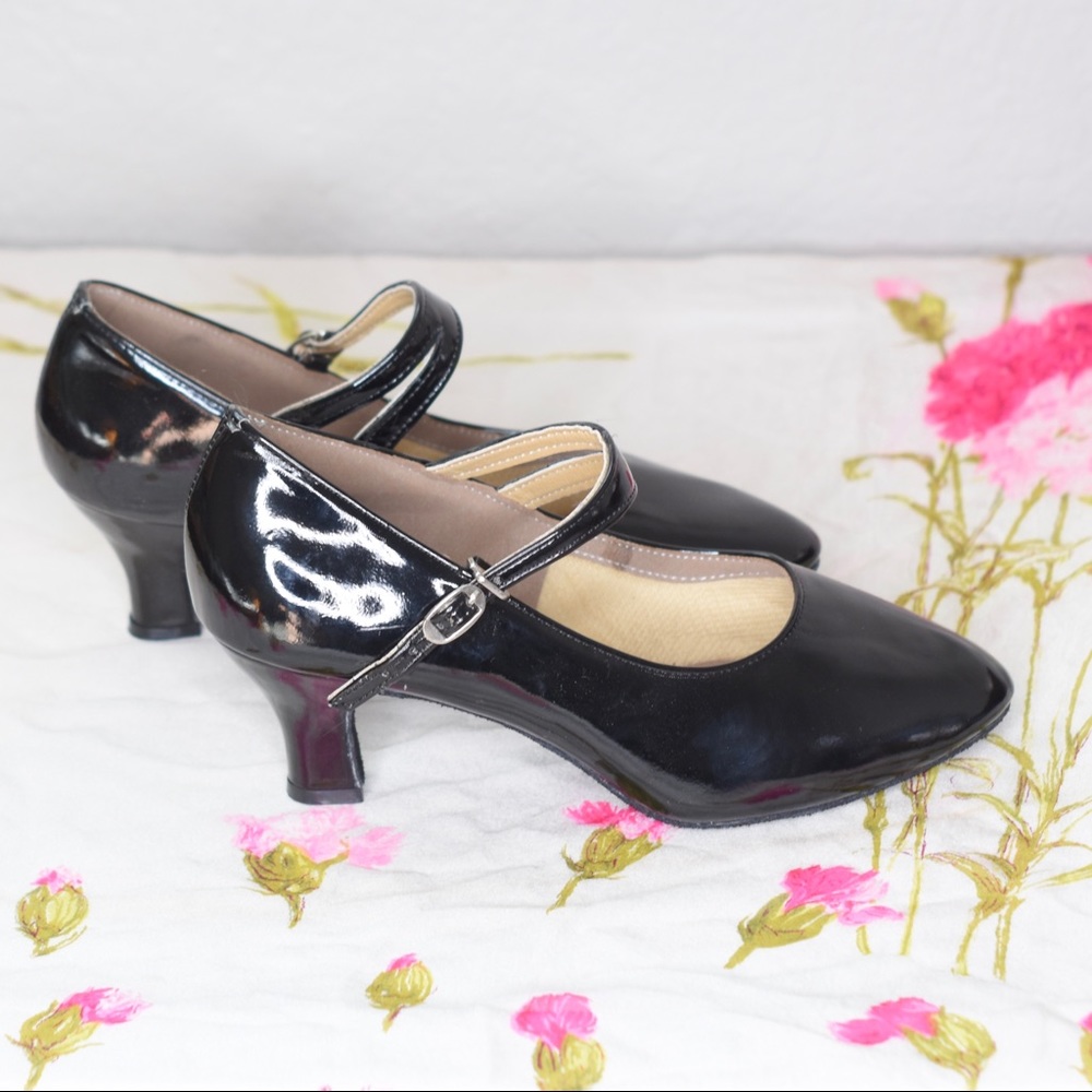 1920’s Gatsby Style Costume Dance Heels Size 7